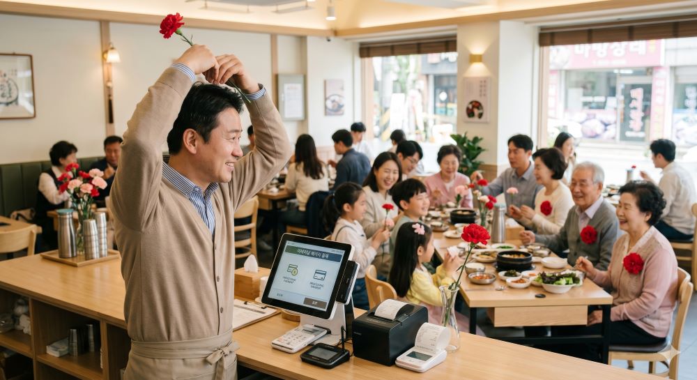 가정의 달 매출 트렌드 — 학원·요양·외식·소매 업종별 5월 패턴