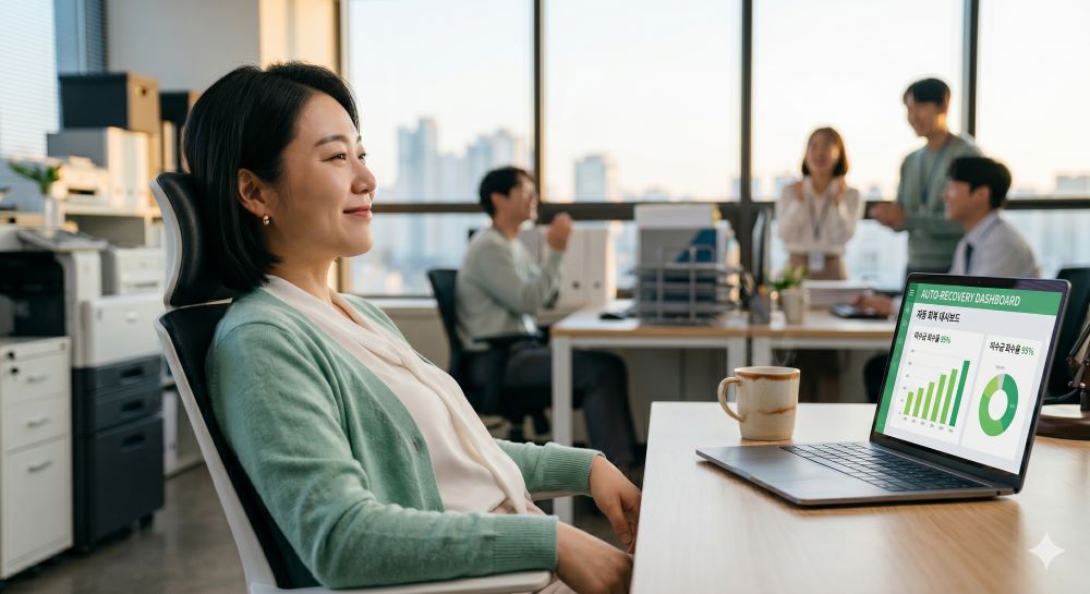 정기구독 미수금 자동재출금 — 회수율 95% 달성