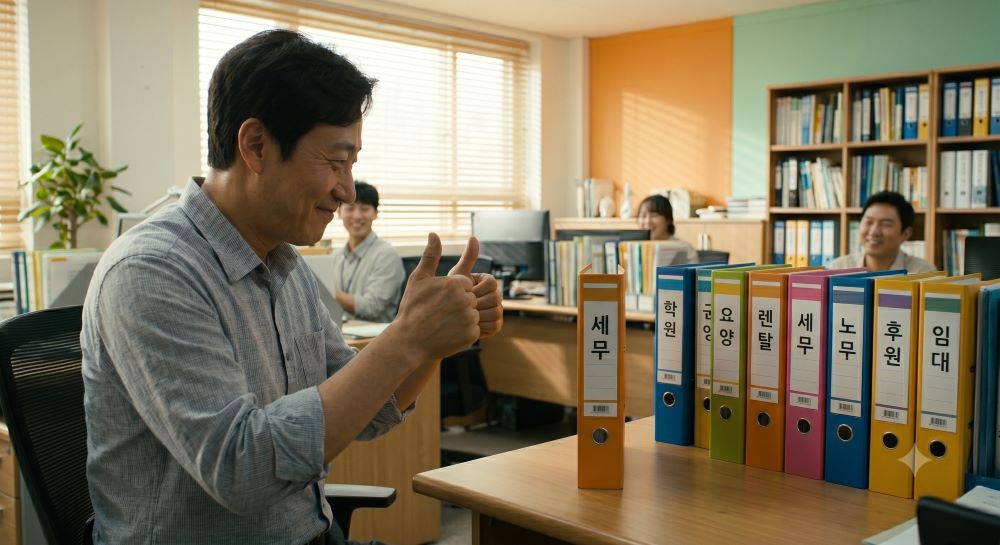 업종별 자동이체 매칭 완료 — 사장님 의사결정
