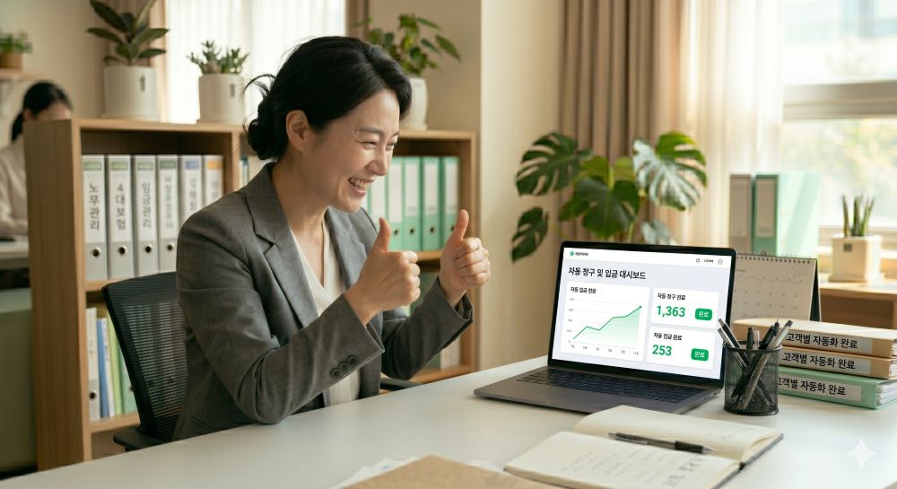 노무사 사무소 자동이체 도입 후 운영 안정화