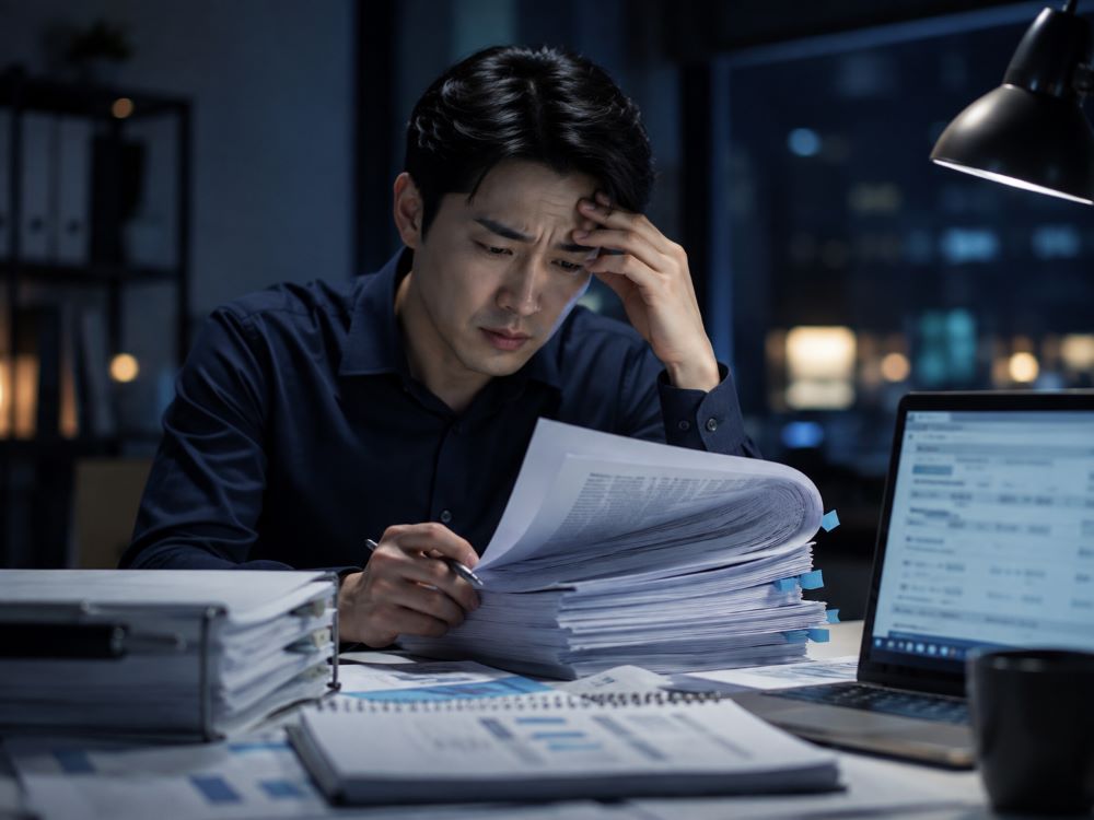 PCI-DSS 인증 서류 검토로 부담스러워하는 담당자